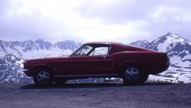 Paul imports 68 Mustang Fastback from Madrid via Pyrenees